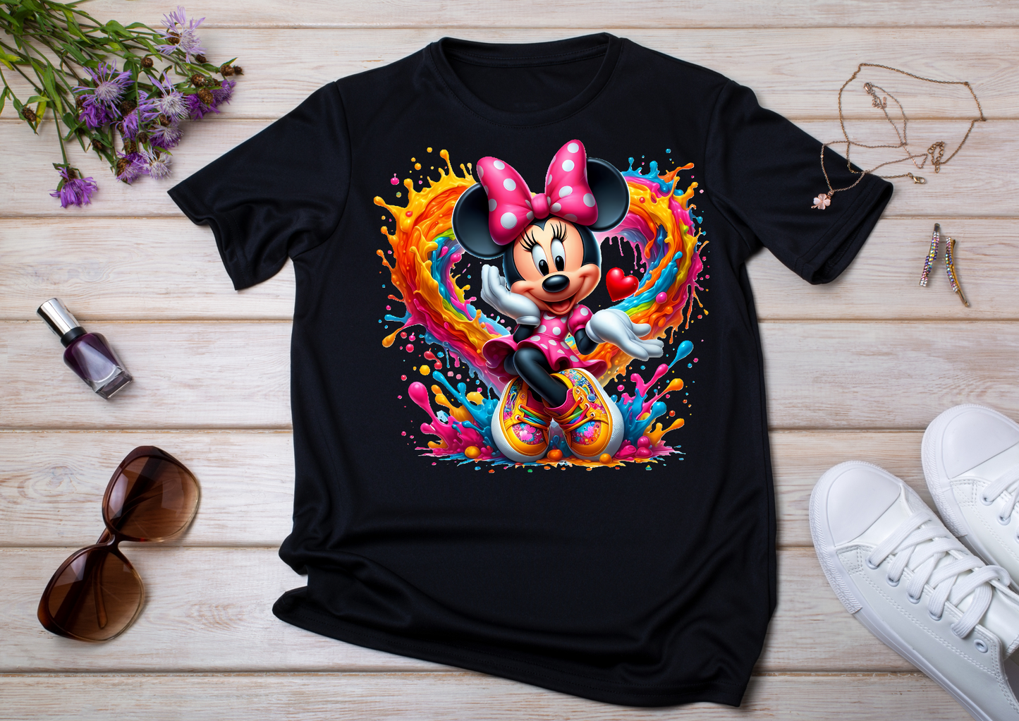 T-shirts Minnie Mouse