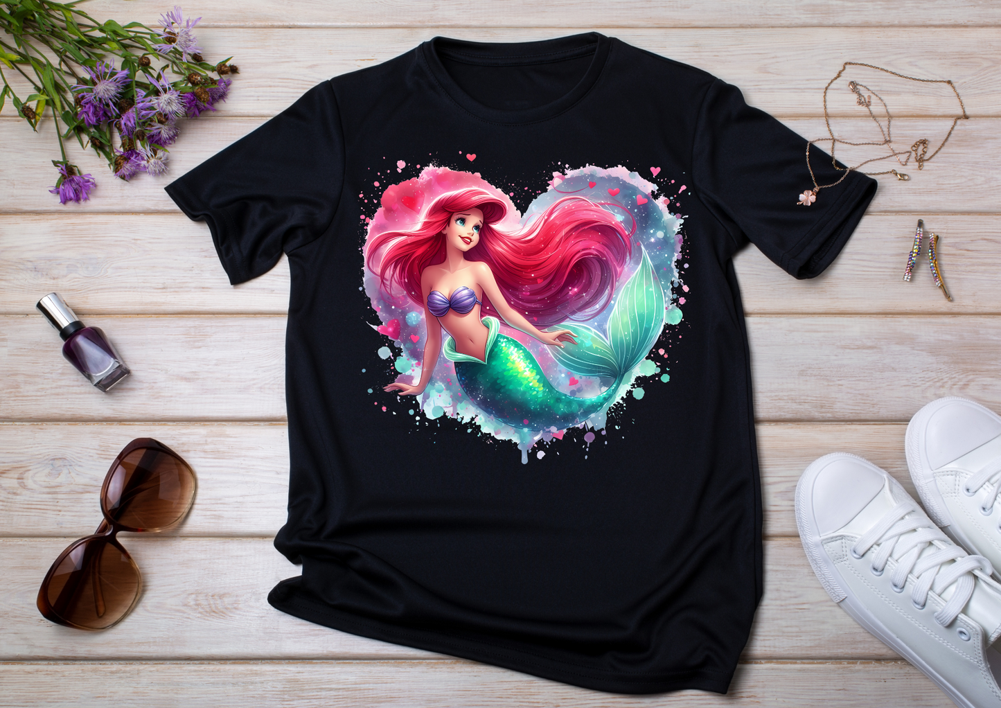 T-shirt enfant Ariel La Petite Sirène
