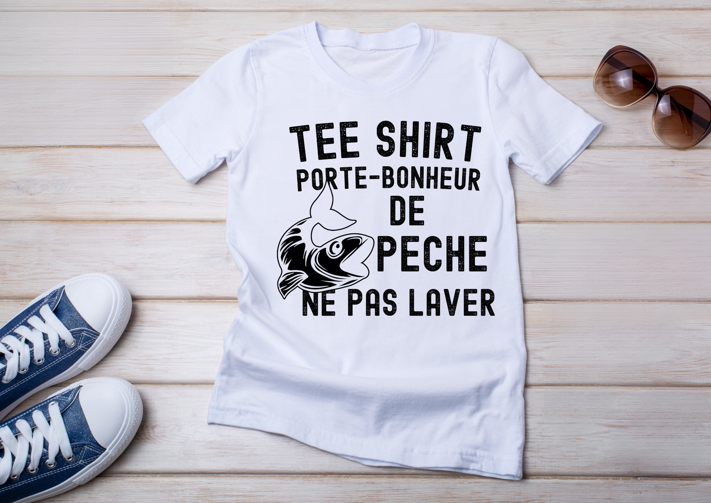 đŁ T-shirt Humour PĂȘche â ModĂšles drĂŽles pour passionnĂ©s !