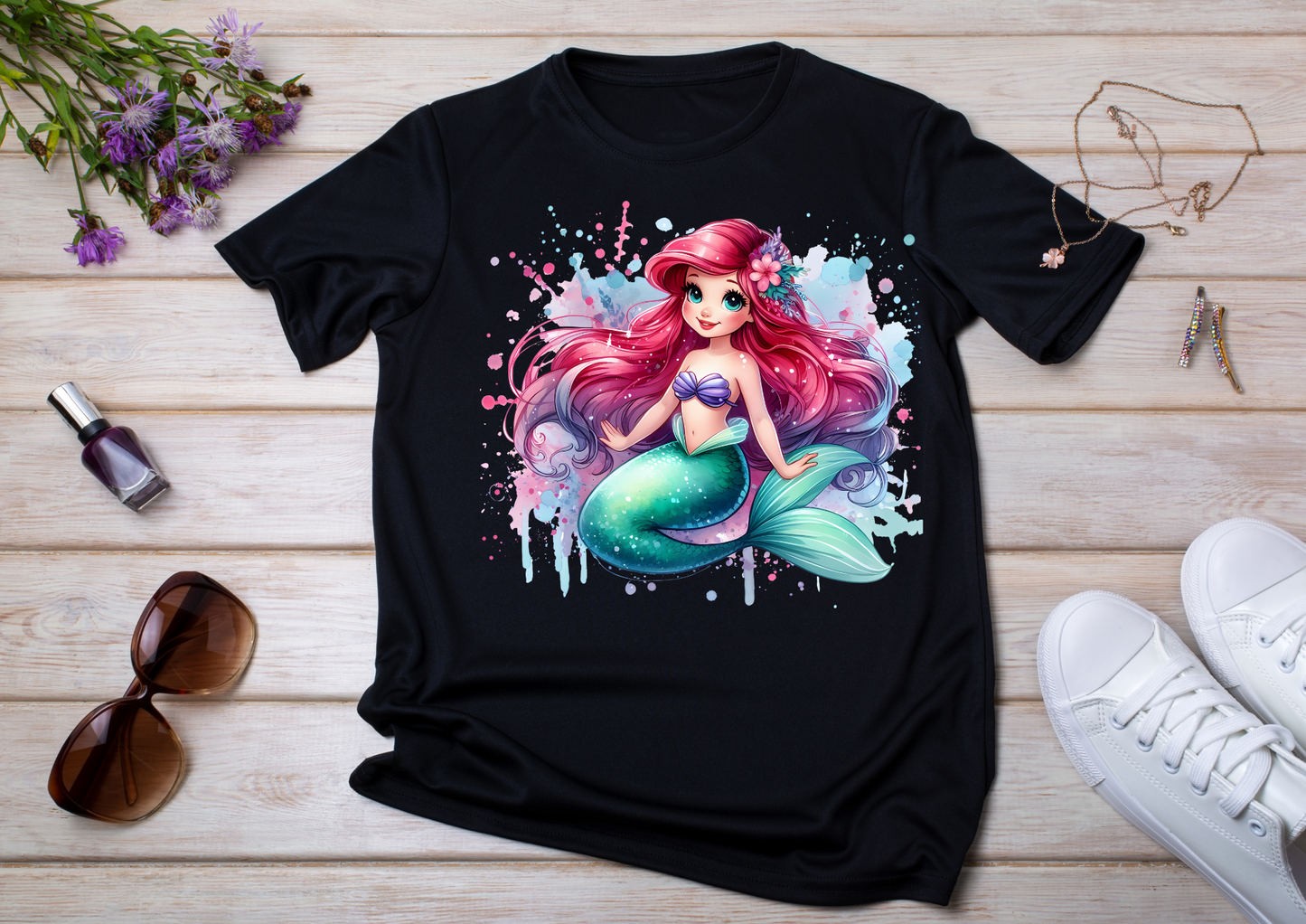 T-shirt enfant Ariel La Petite Sirène