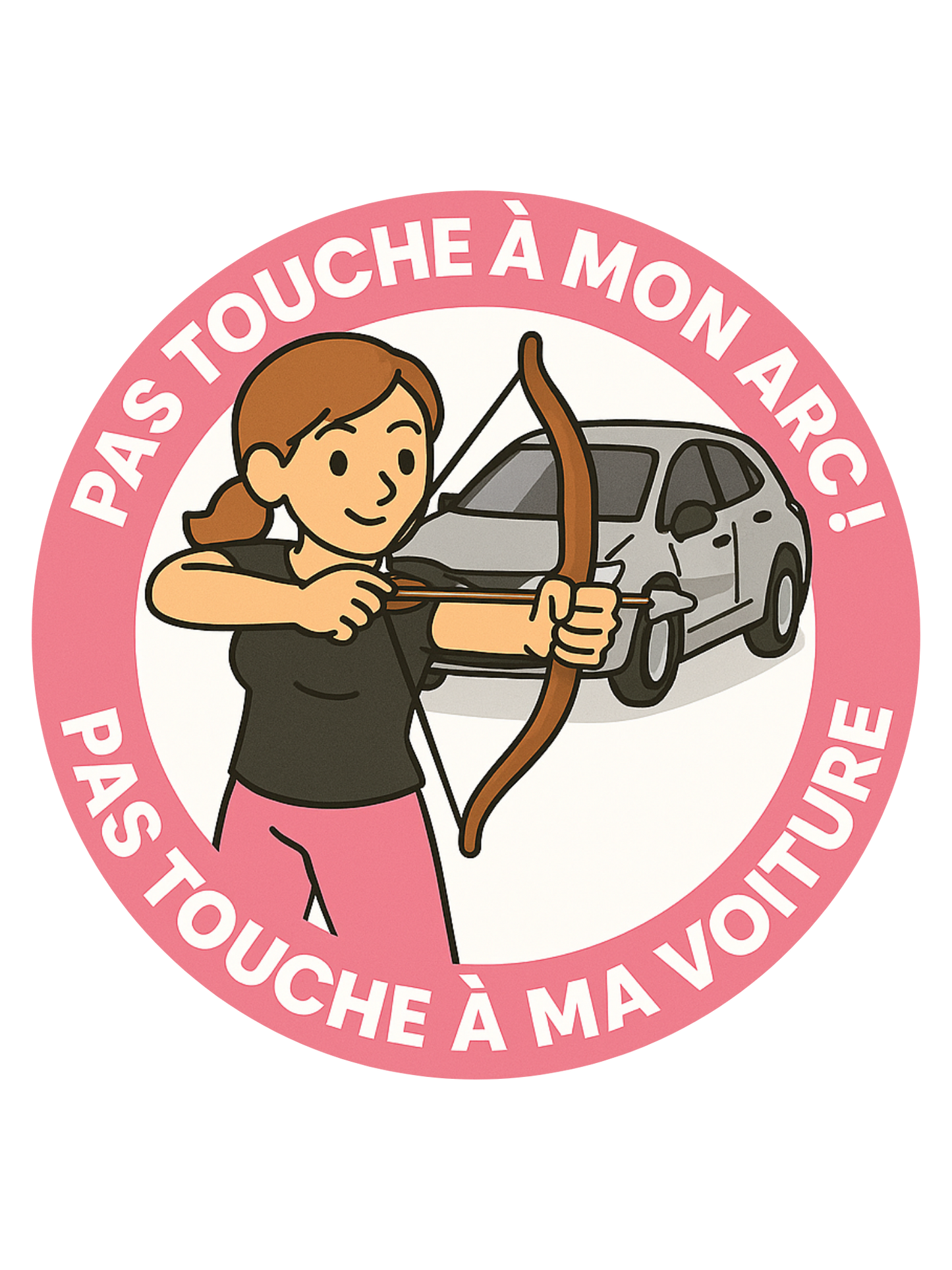 Stickers Voiture – Collection Tir à l’Arc 🎯