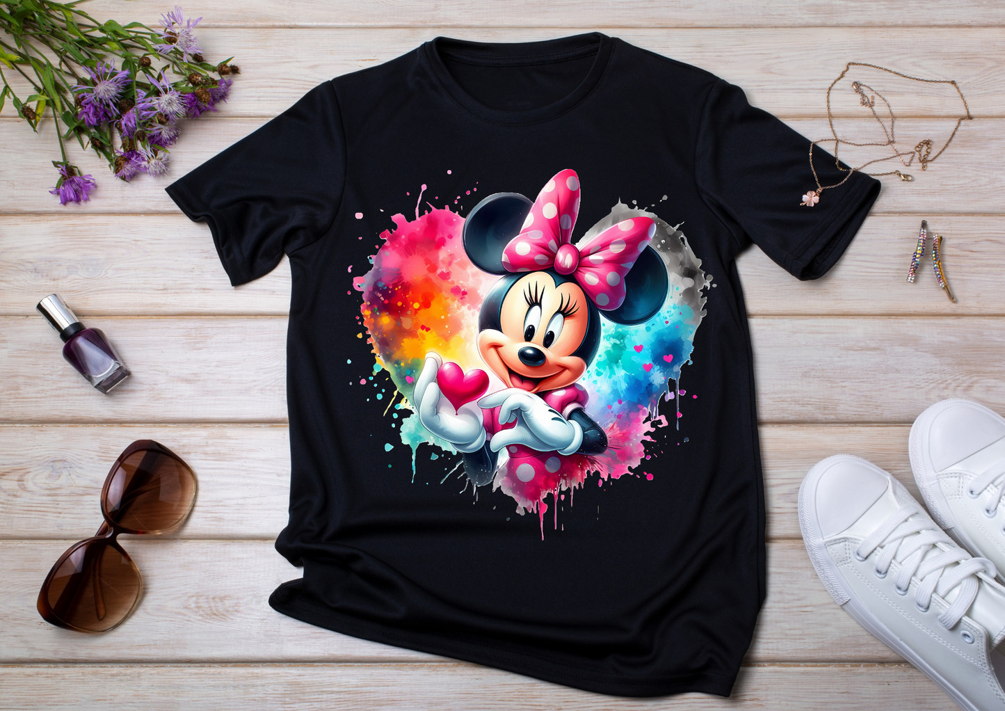 T-shirts Minnie Mouse