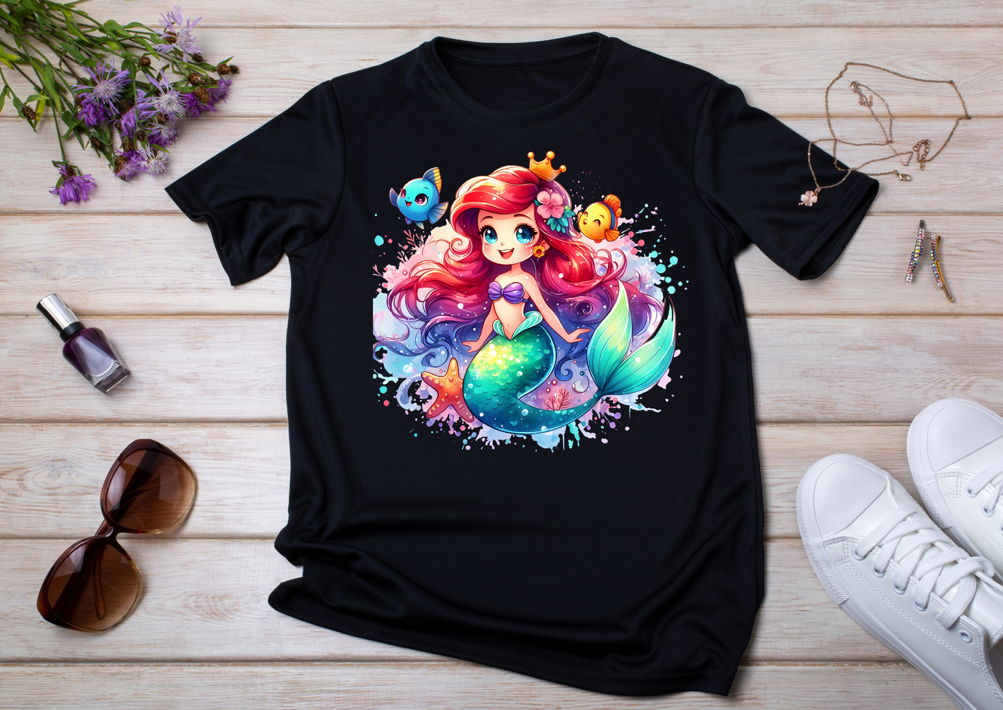 T-shirt enfant Ariel La Petite Sirène