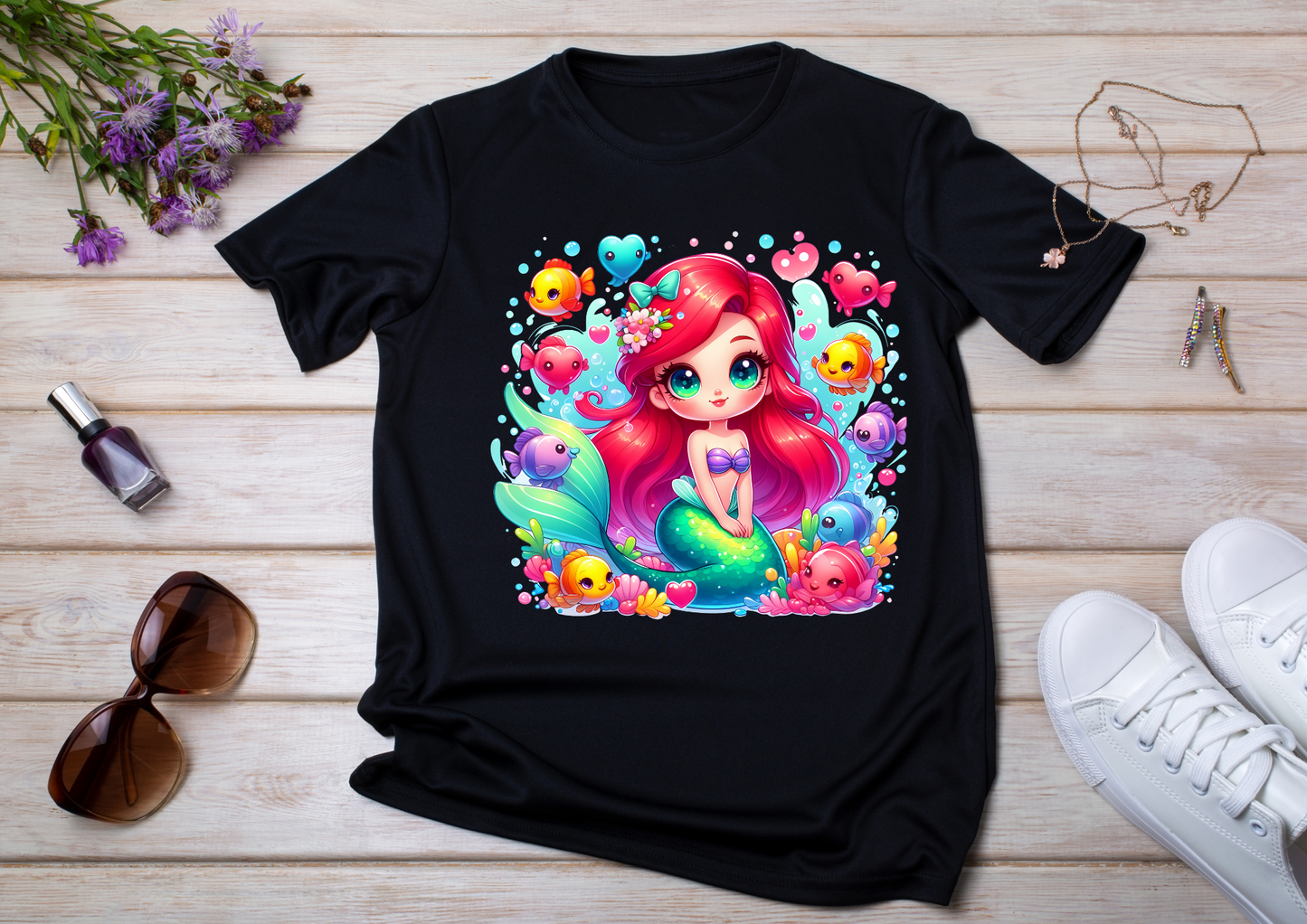 T-shirt enfant Ariel La Petite Sirène