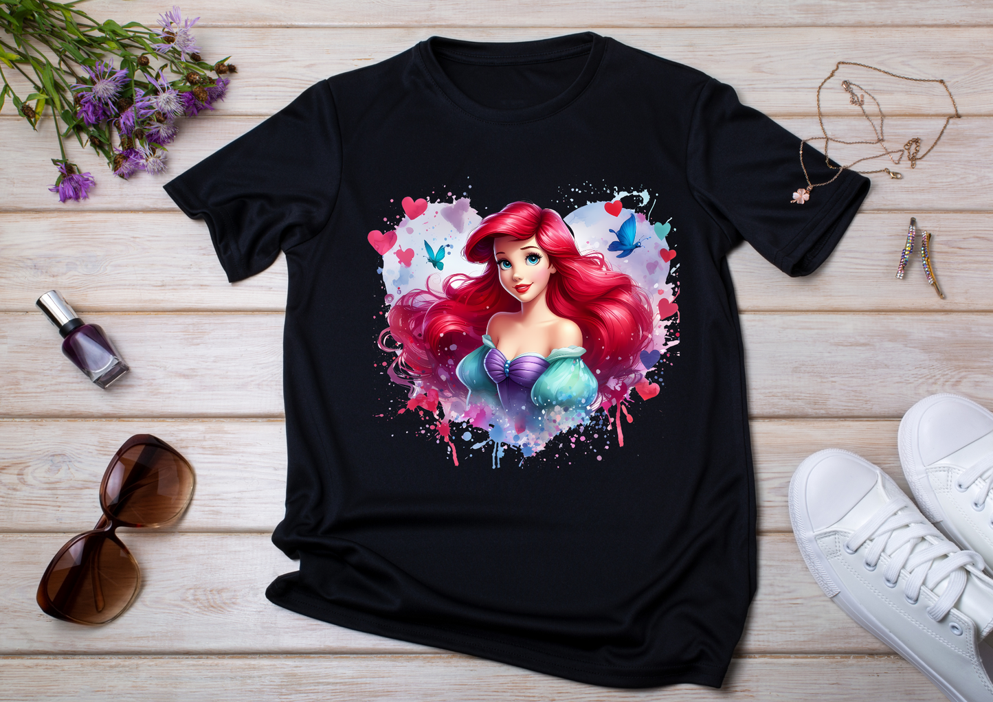 T-shirt enfant Ariel La Petite Sirène