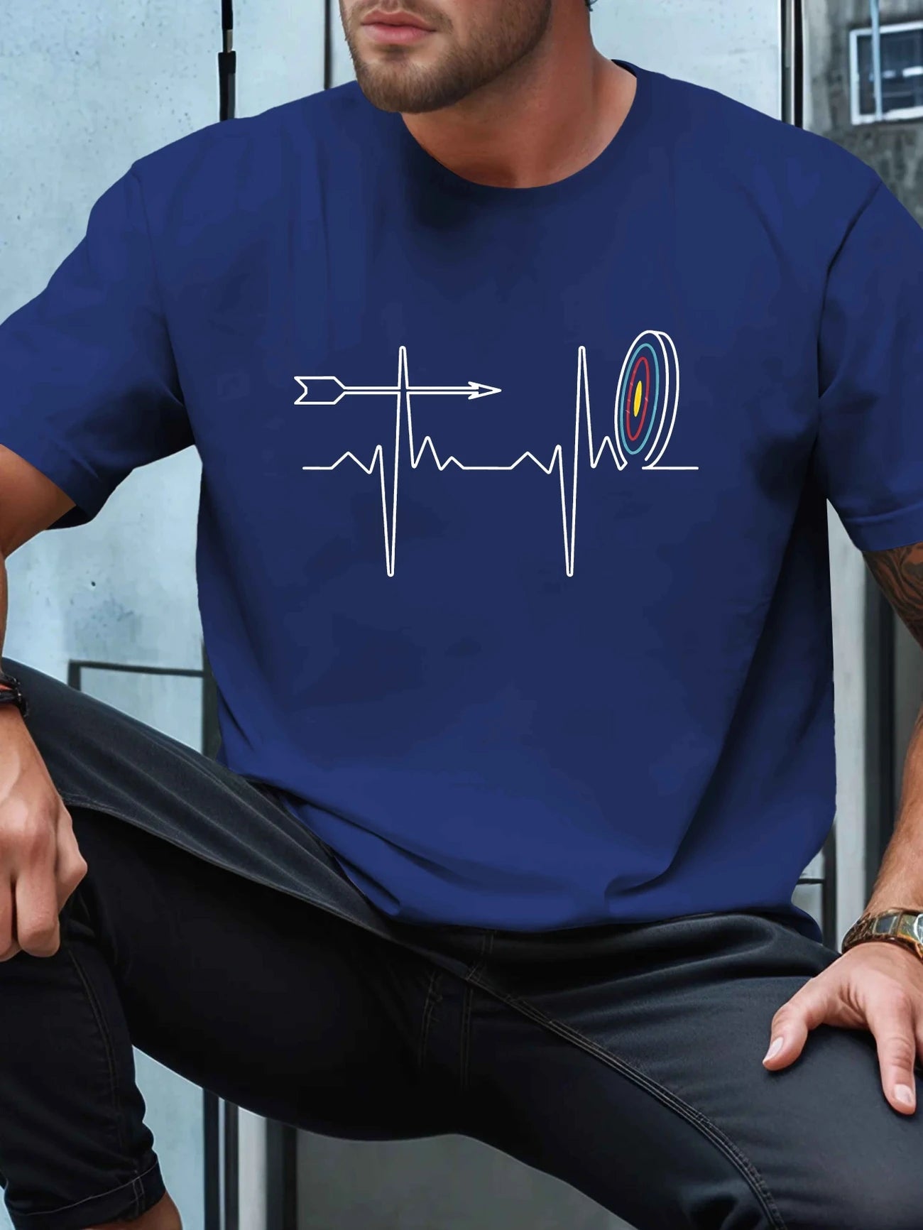 T-shirt Archerie – Battement de cœur & cible