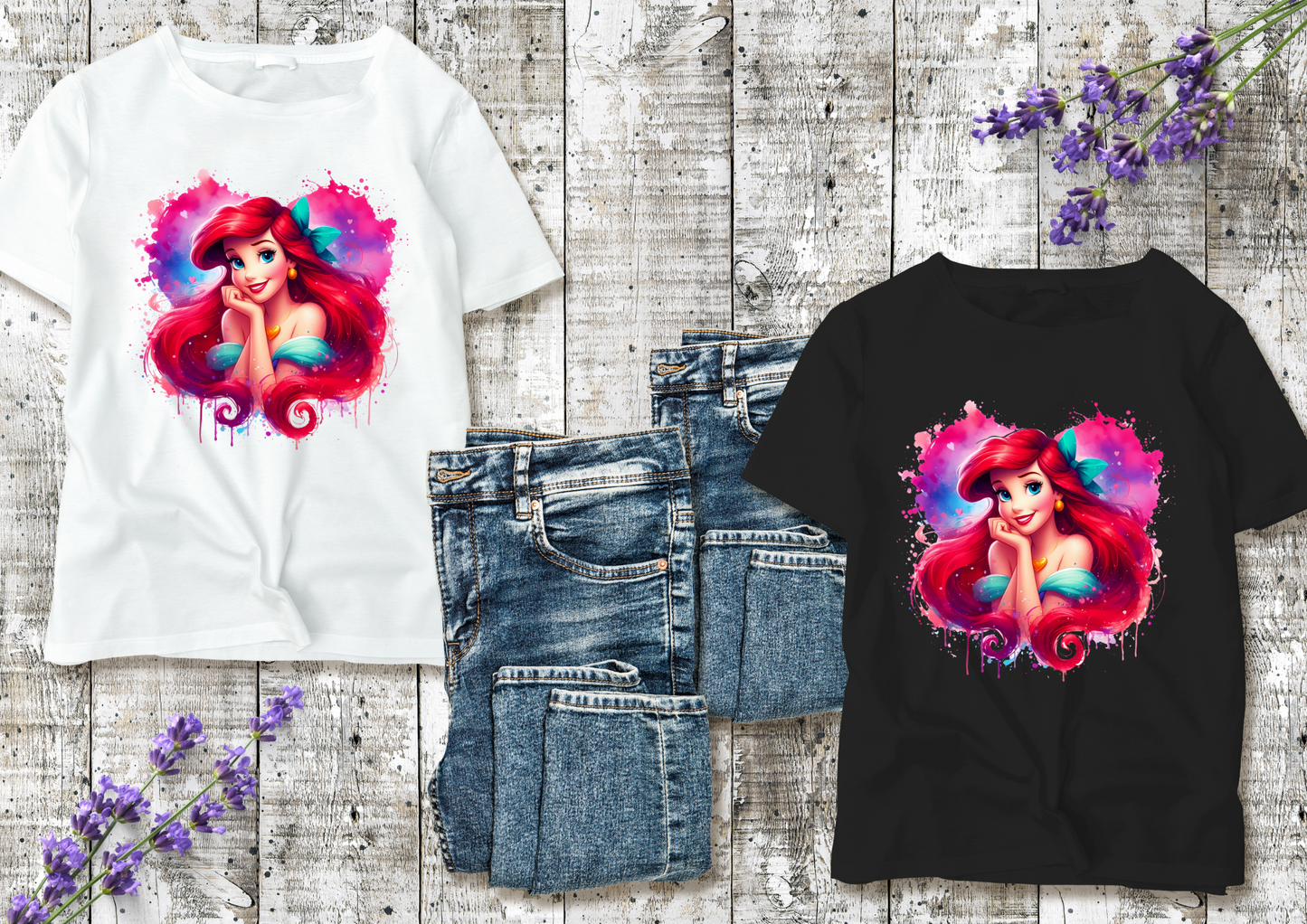 T-shirt enfant Ariel La Petite Sirène