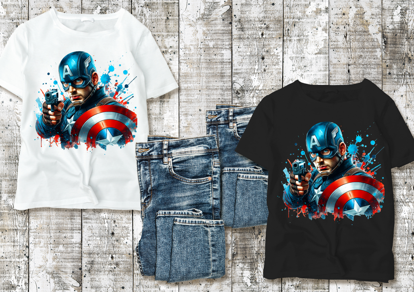 T-Shirt Captain America