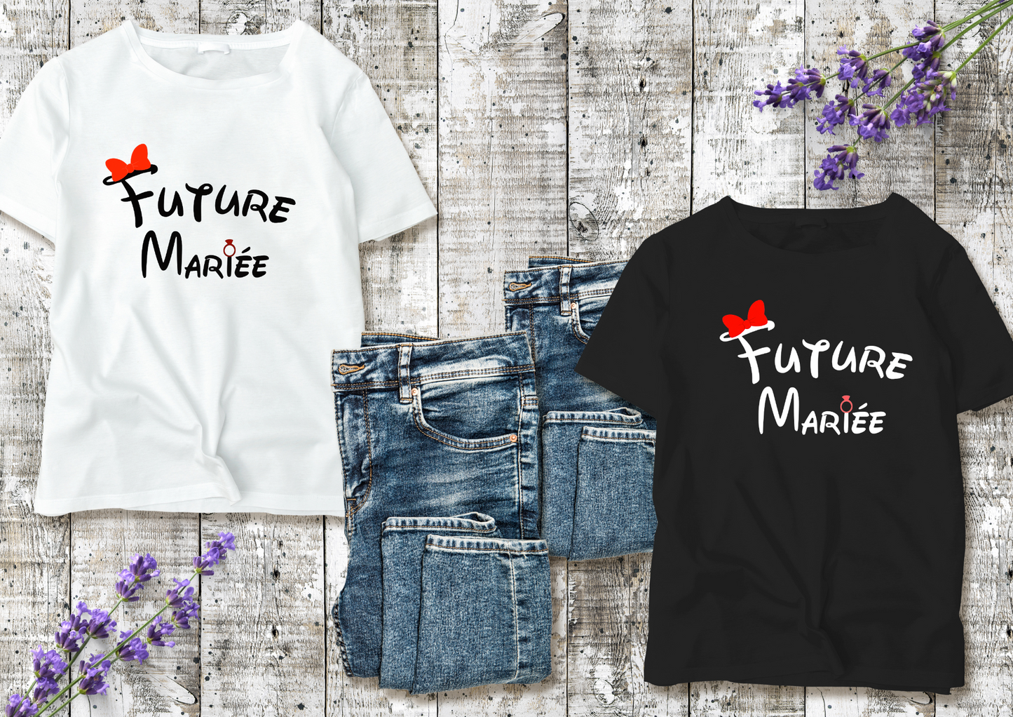 👰 Tee-shirt « Future Mariée » – Spécial EVJF