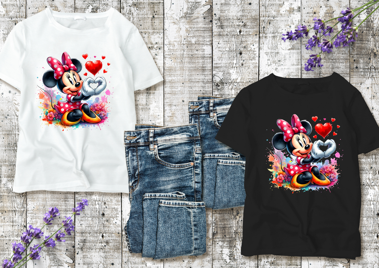 T-shirts Minnie Mouse