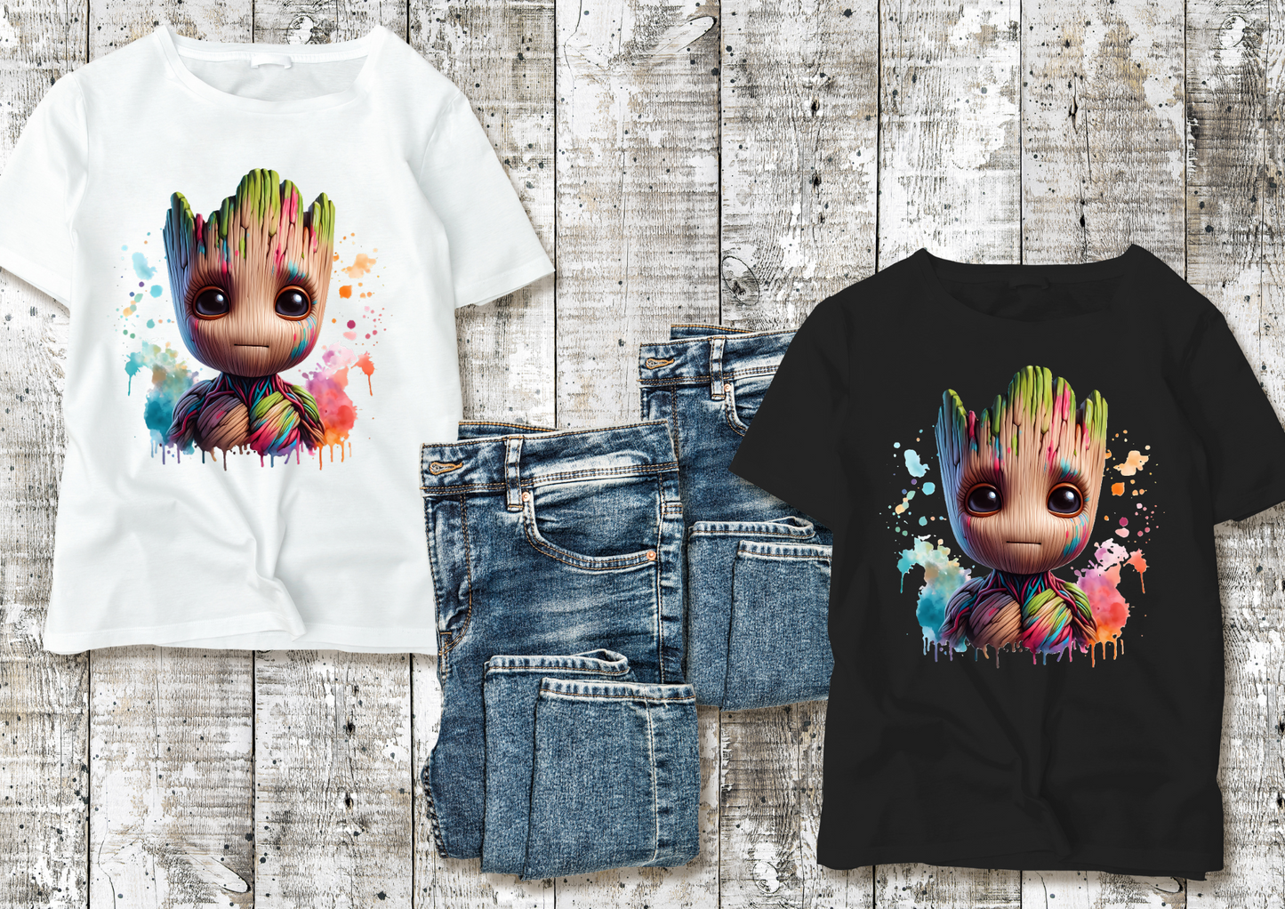 T-Shirt Baby Groot enfants