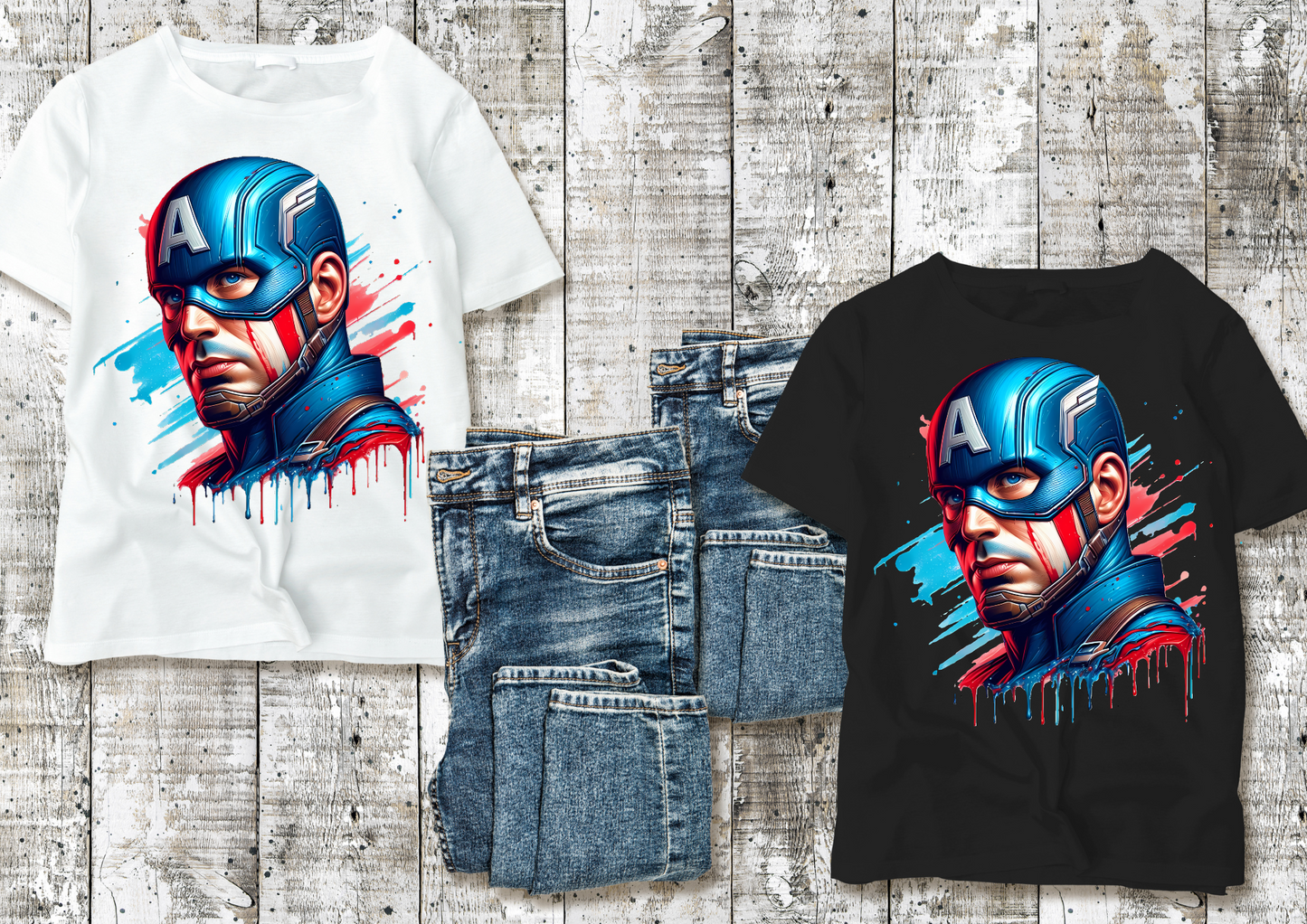 T-Shirt Captain America
