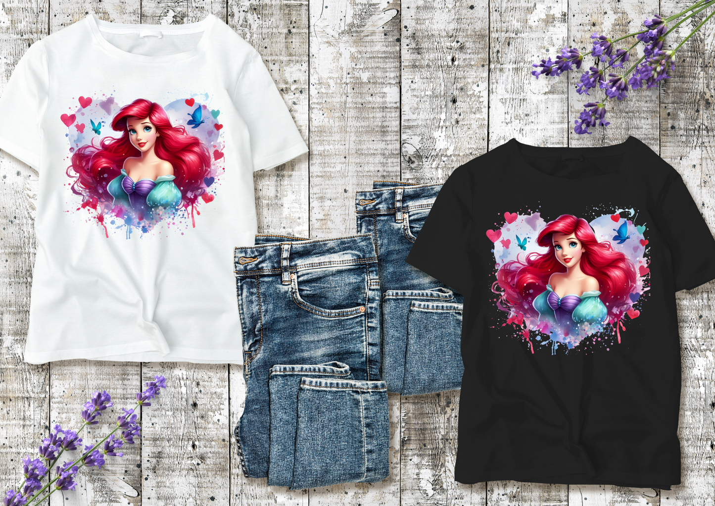T-shirt enfant Ariel La Petite Sirène