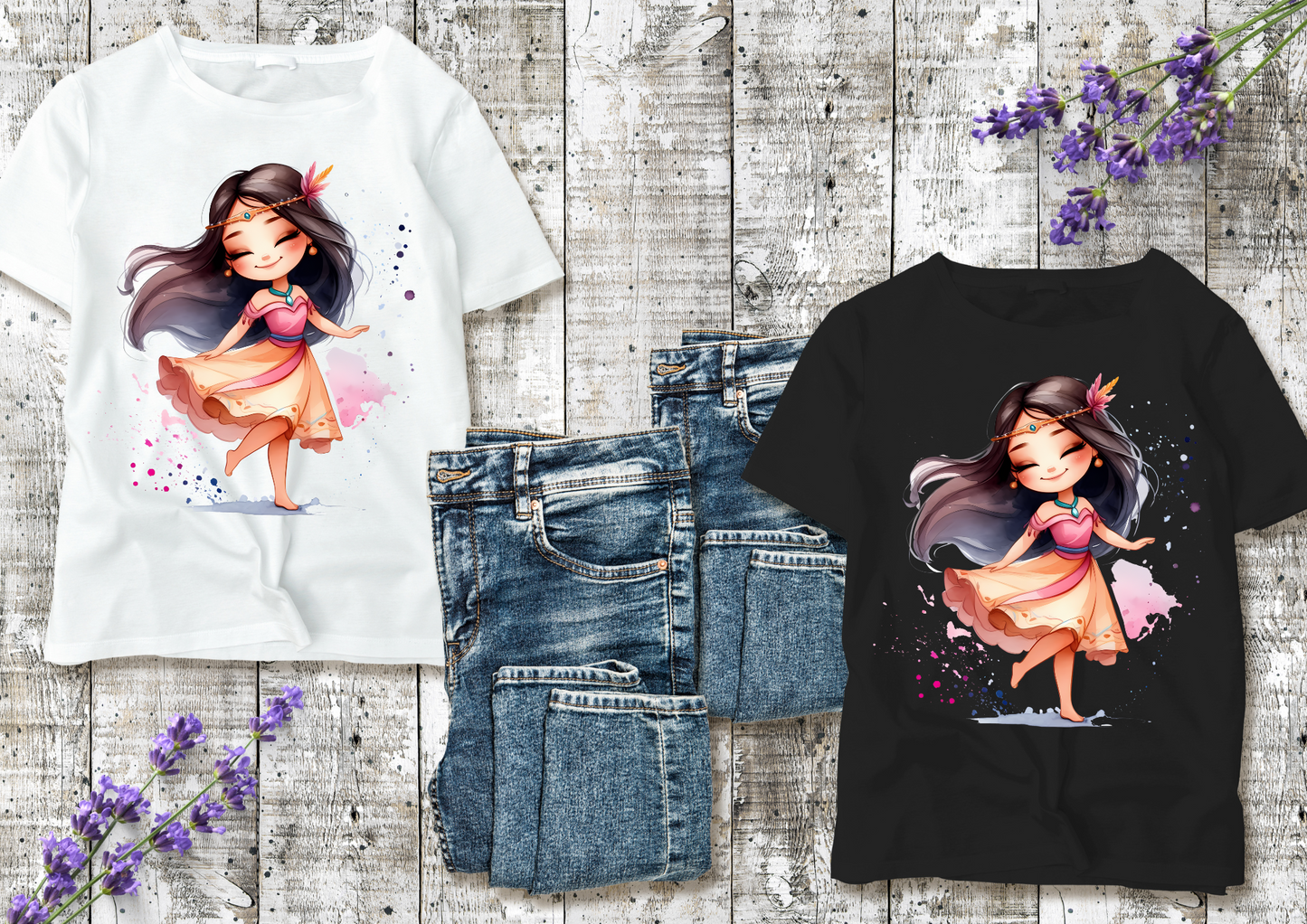 T-shirt Enfant Pocahontas