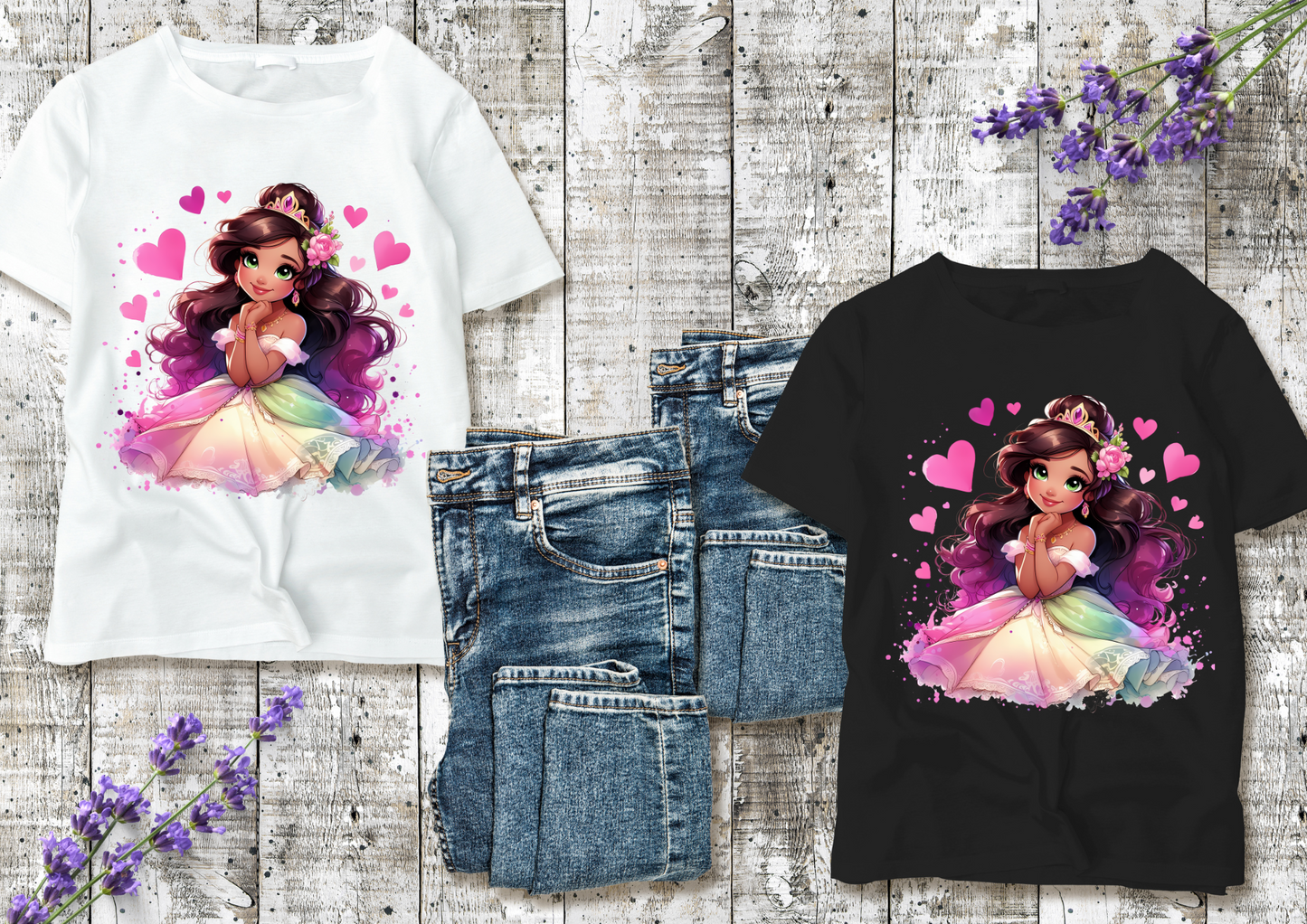 T-shirt Enfant Princesse