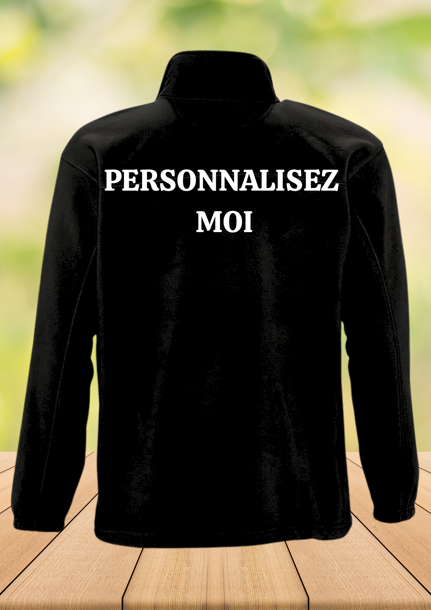 🧥❄️ Veste Polaire Homme – 300 g/m² – Chaude, Confortable & Personnalisable
