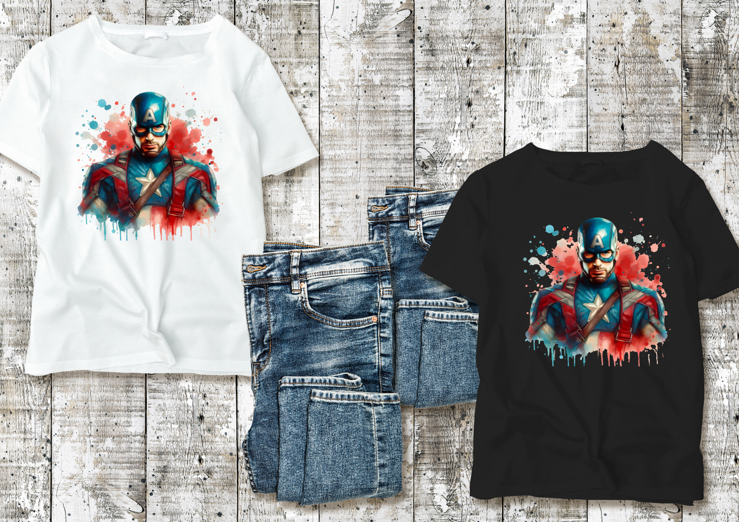 T-Shirt Captain America