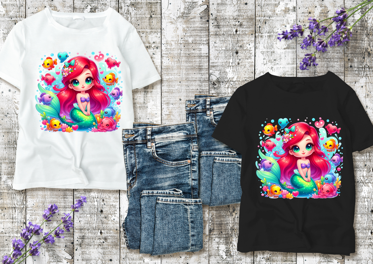 T-shirt enfant Ariel La Petite Sirène