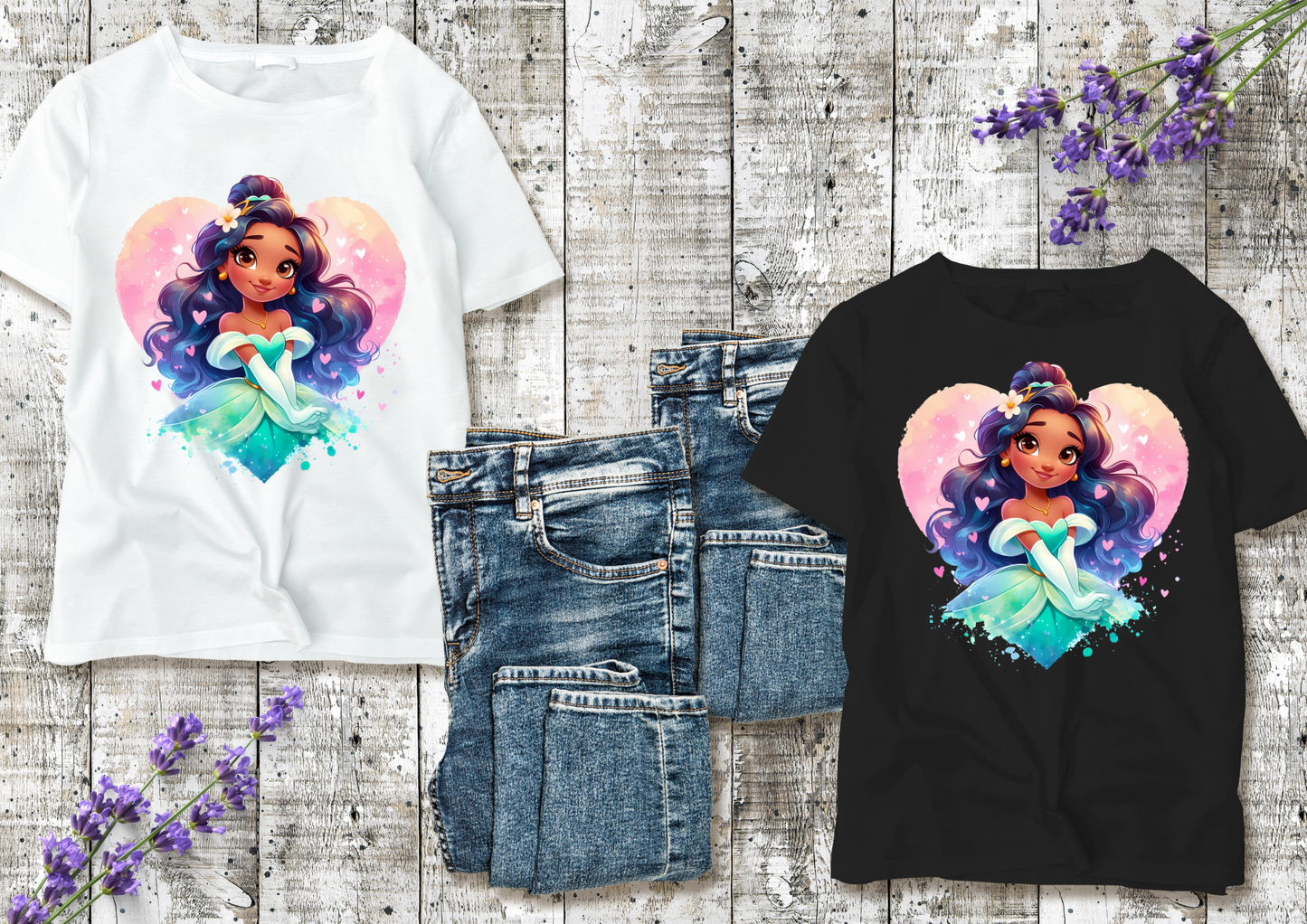 T-shirt Enfant Princesse