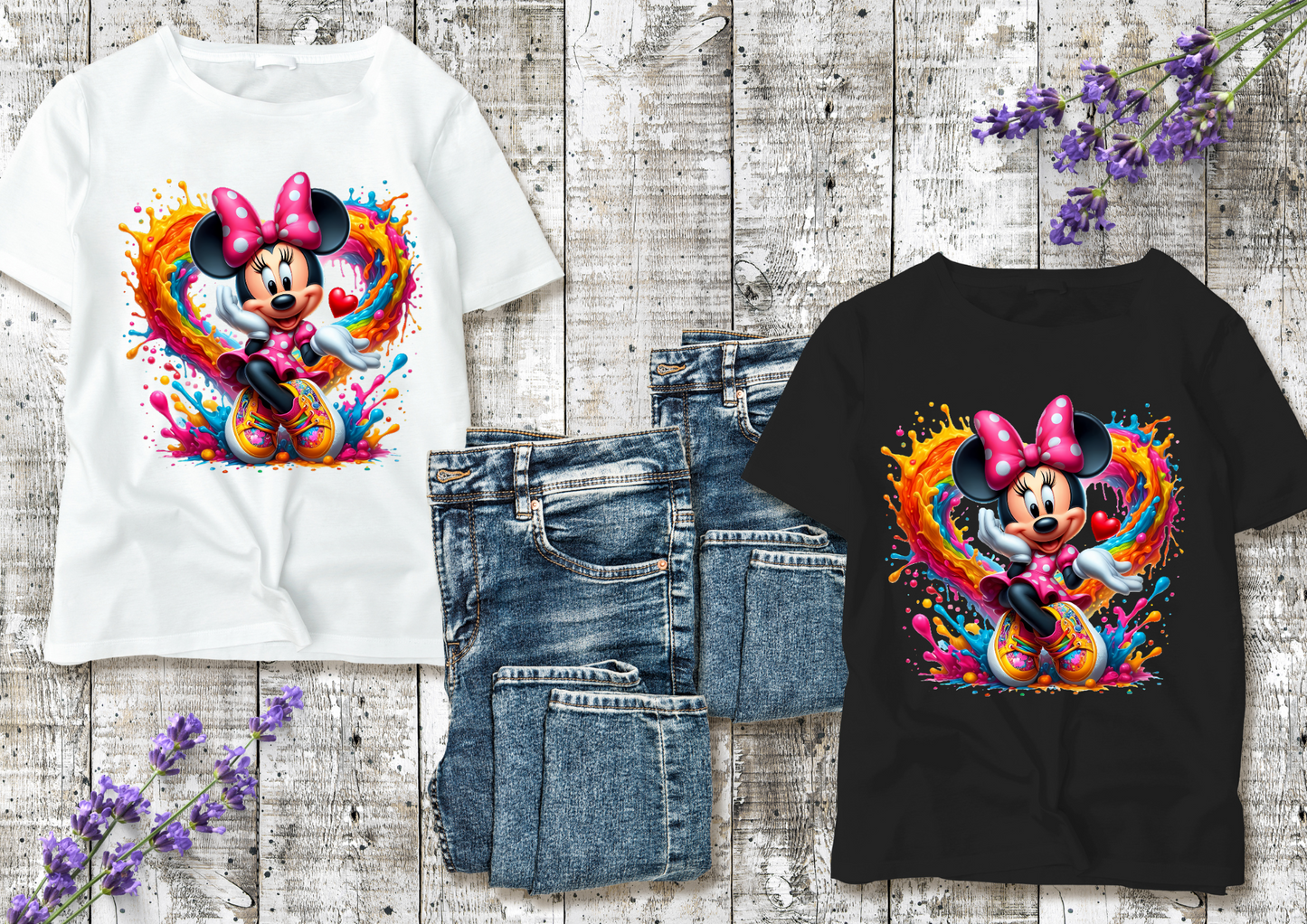 T-shirts Minnie Mouse