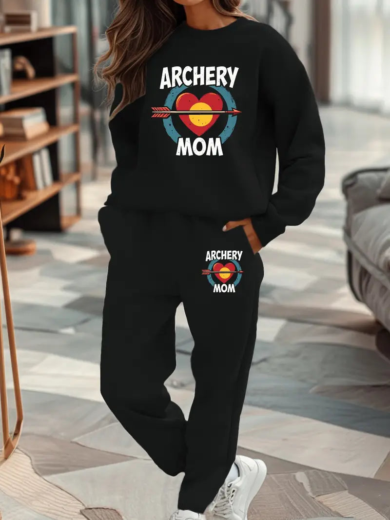 🎯👑 Ensemble "ARCHERY MOM" - Confort et style pour les mamans passionnées de tir à l’arc