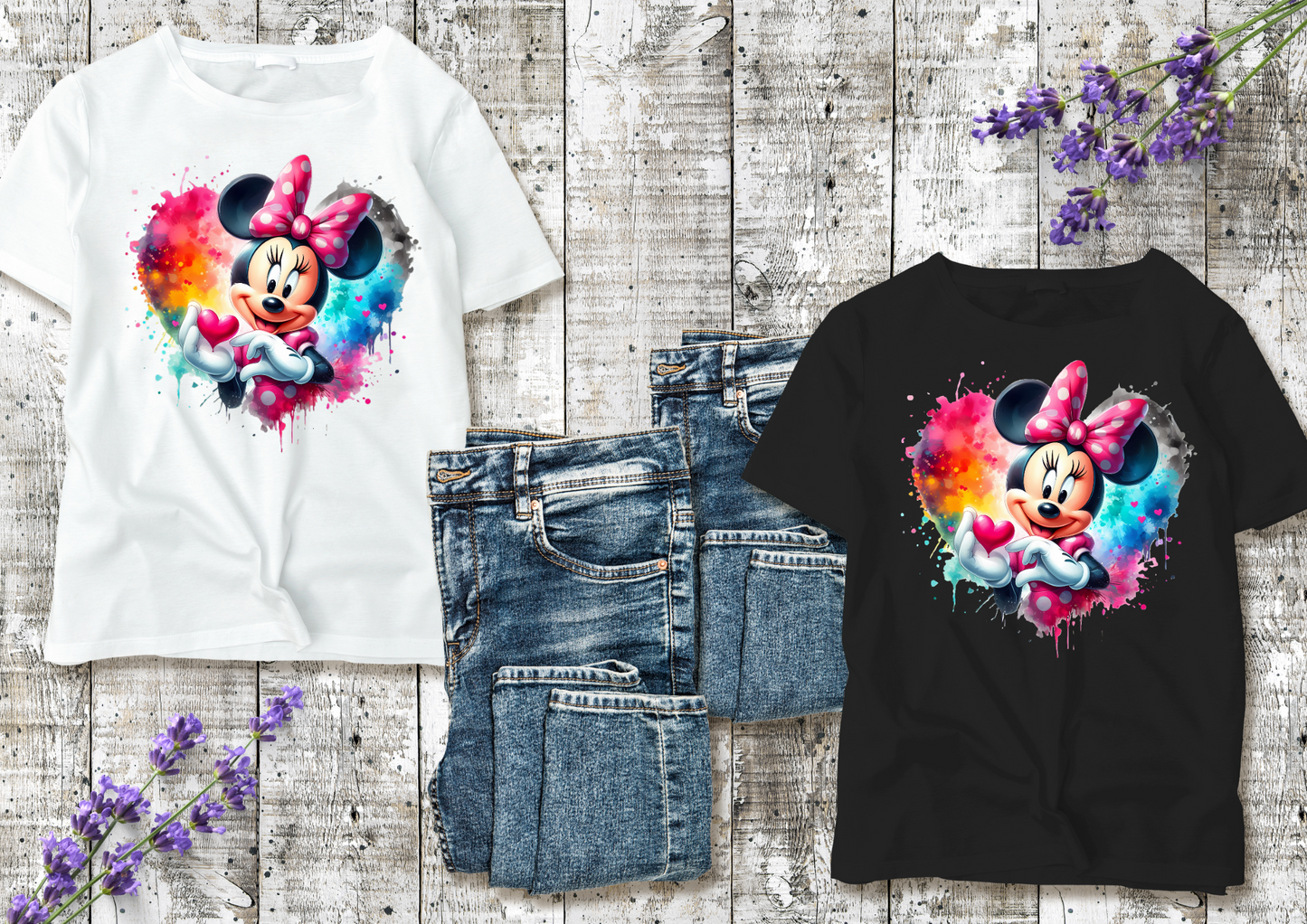 T-shirts Minnie Mouse