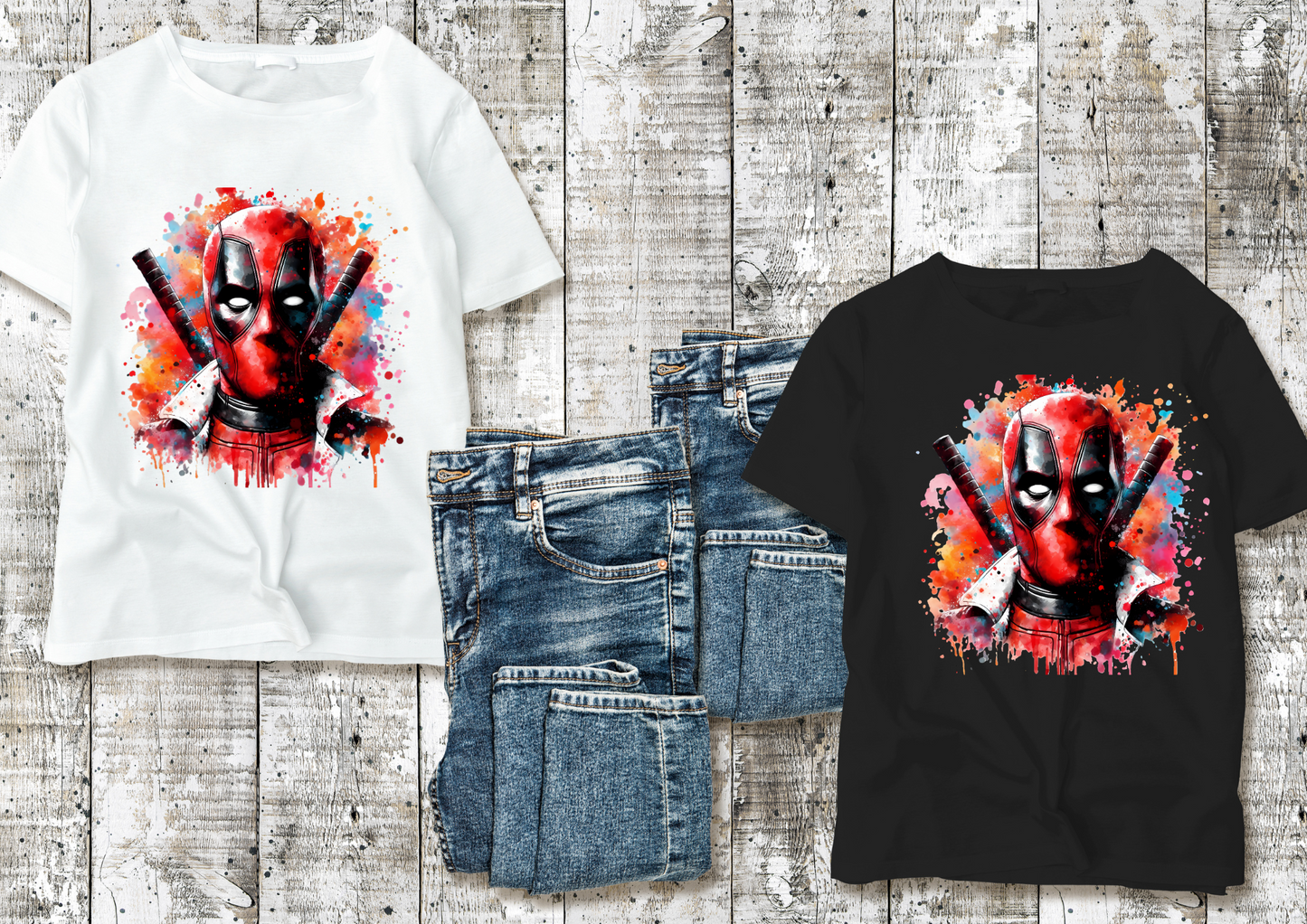T-shirt Deadpool enfants