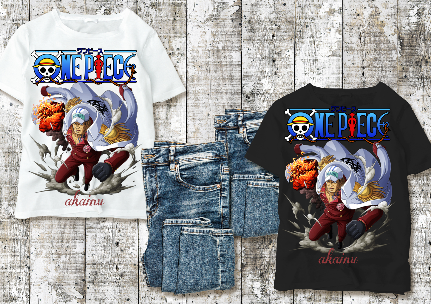 T-shirt One Piece 10 Modèles