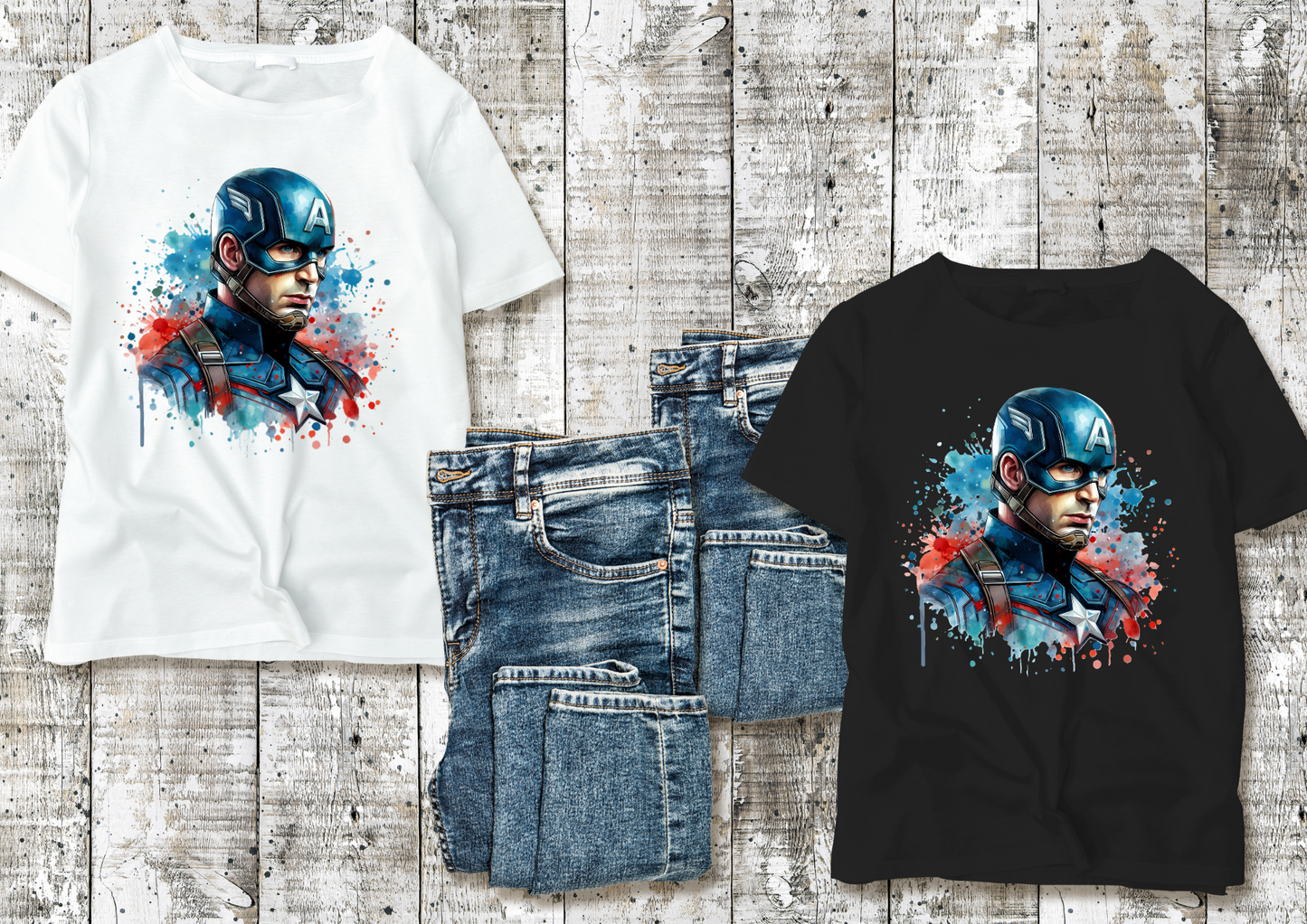 T-Shirt Captain America