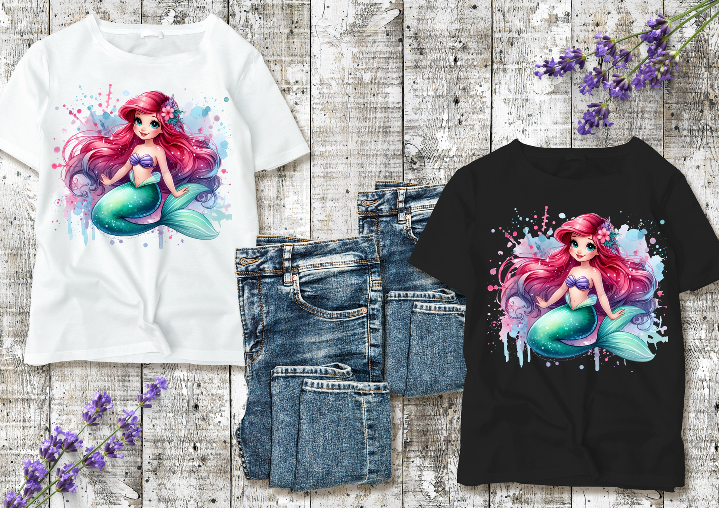 T-shirt enfant Ariel La Petite Sirène