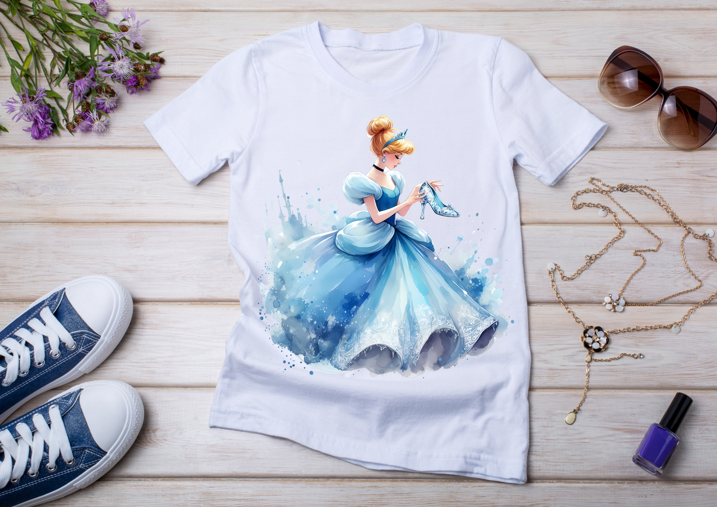 T-shirt enfant Cendrillon