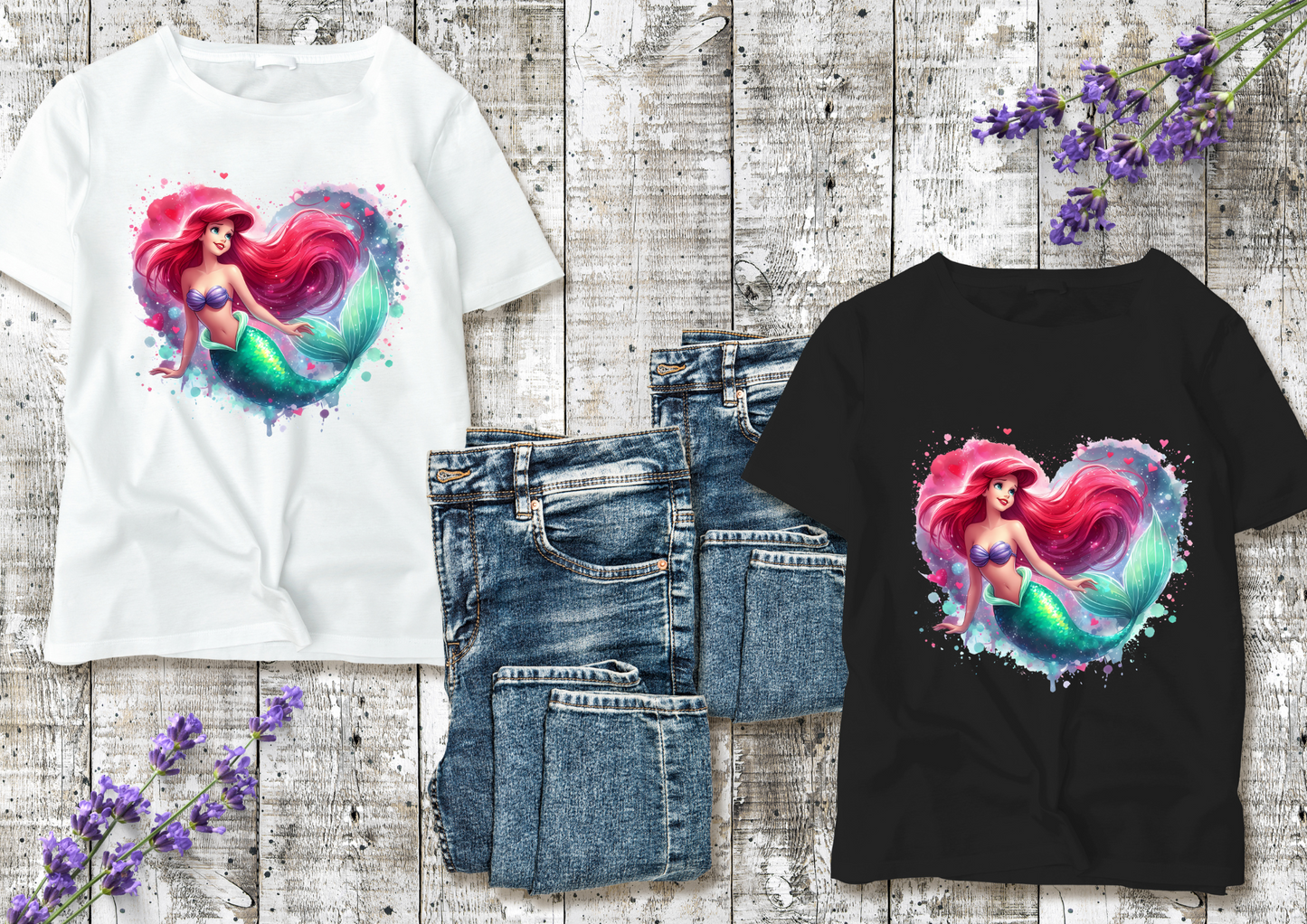 T-shirt enfant Ariel La Petite Sirène