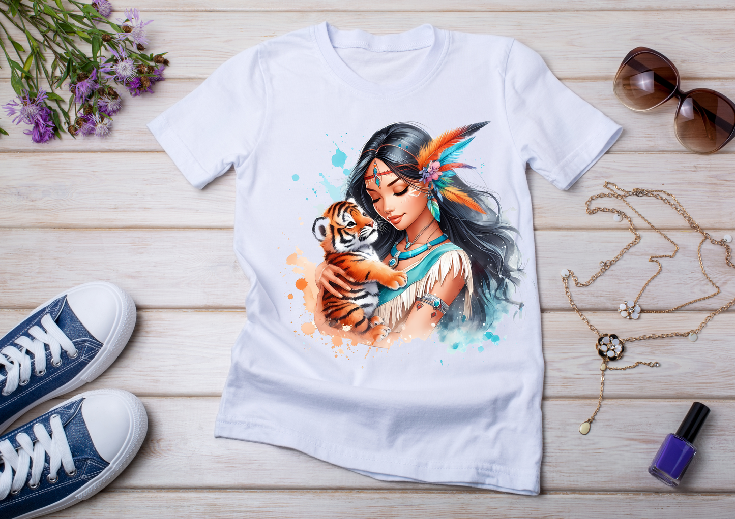 T-shirt Enfant Pocahontas