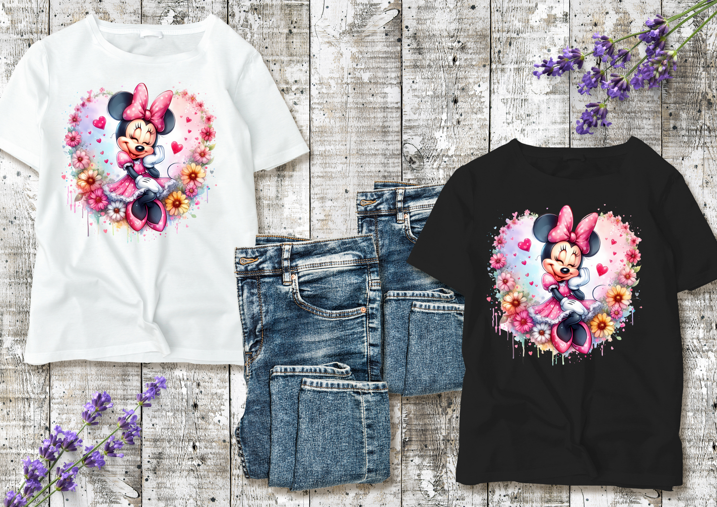 T-shirts Minnie Mouse