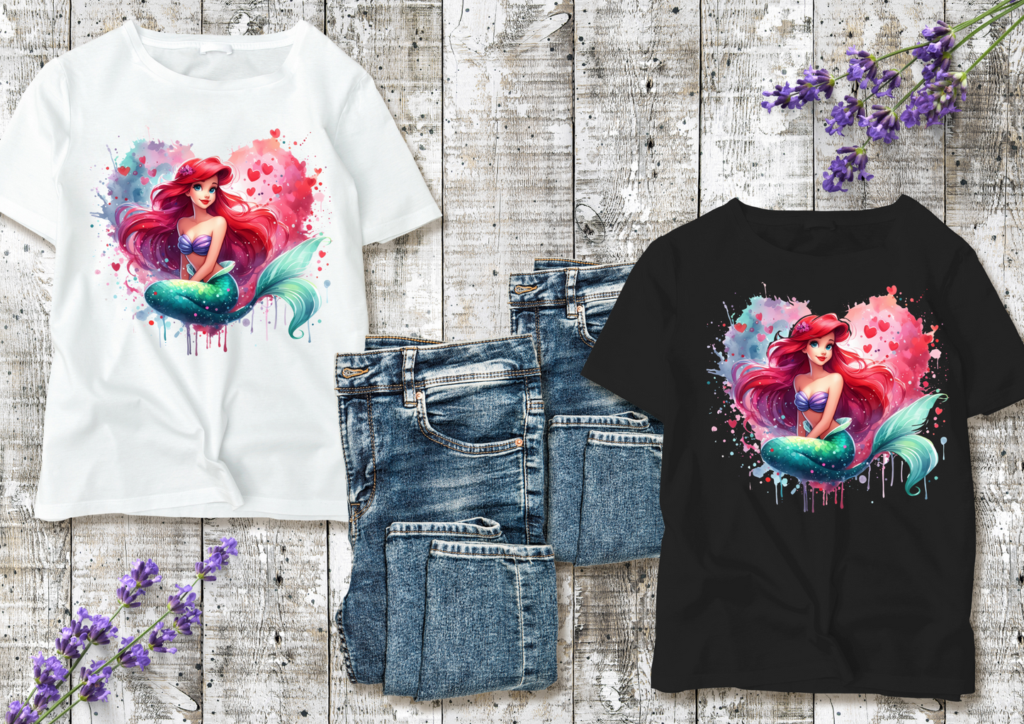 T-shirt enfant Ariel La Petite Sirène