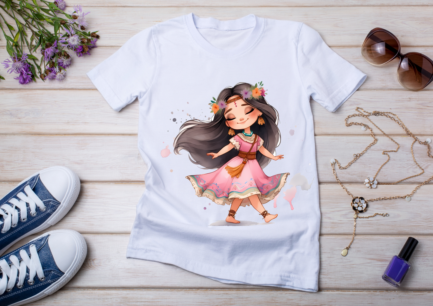T-shirt Enfant Pocahontas