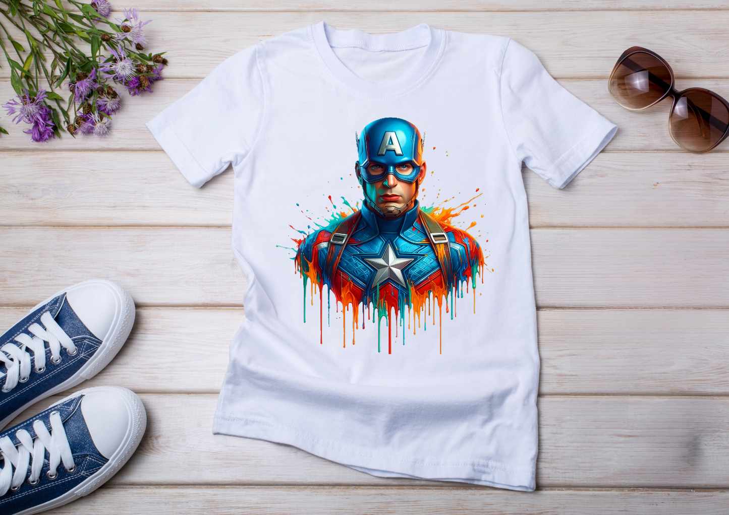 T-Shirt Captain America
