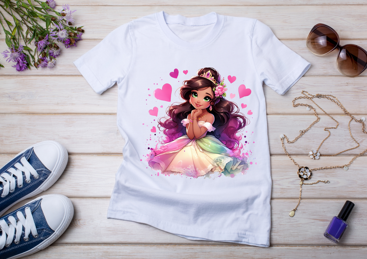 T-shirt Enfant Princesse