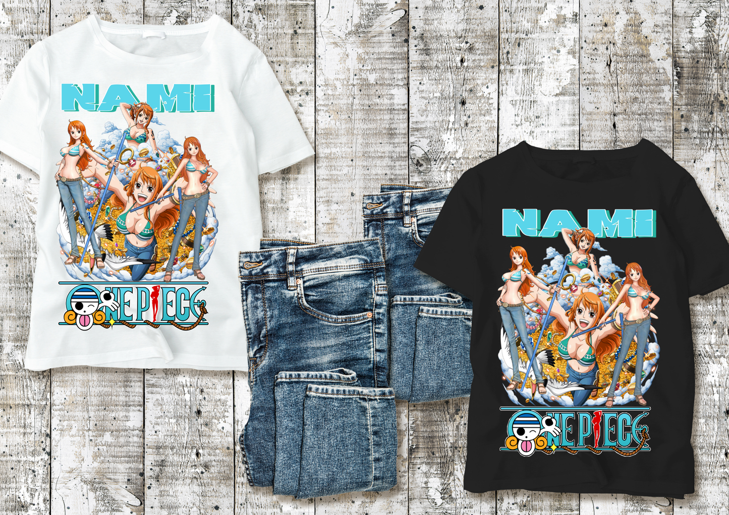 T-shirt One Piece 10 Modèles