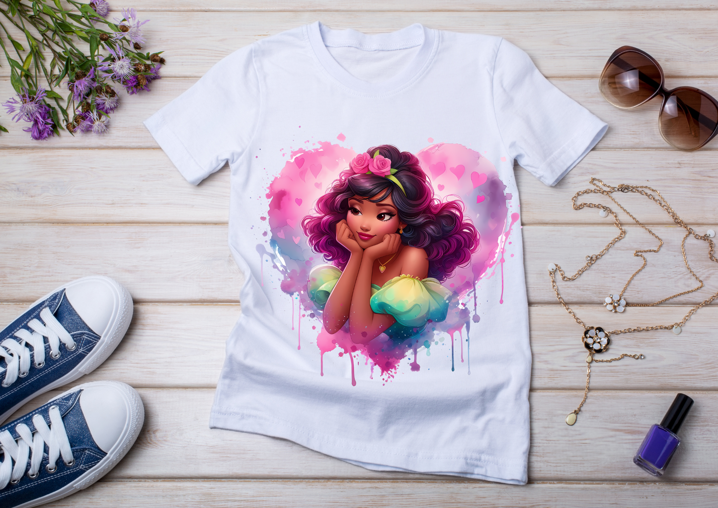 T-shirt Enfant Princesse