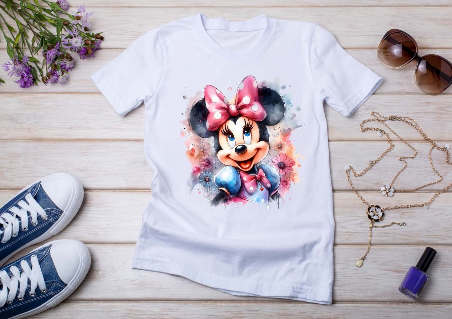 T-shirts Minnie Mouse