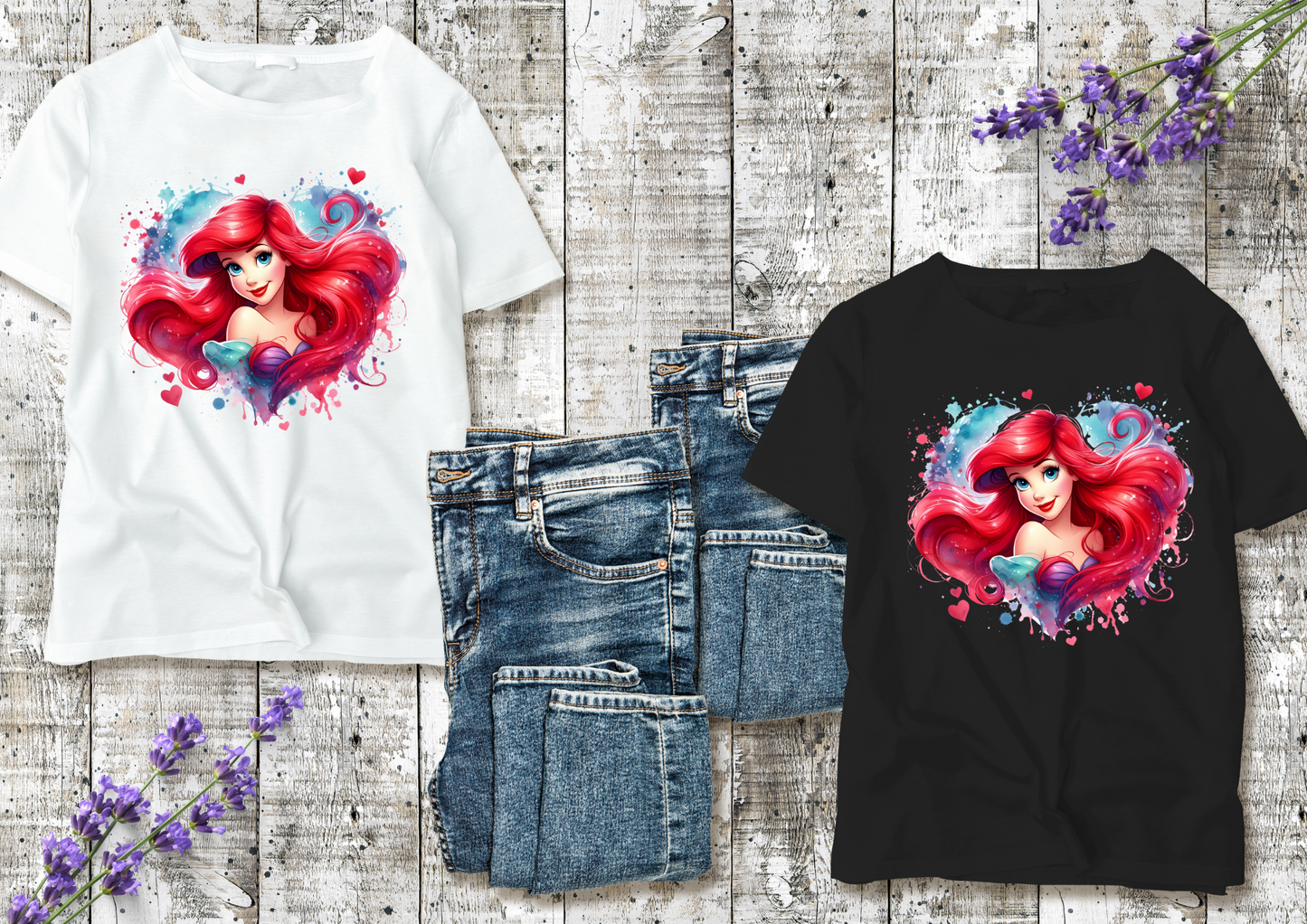 T-shirt enfant Ariel La Petite Sirène