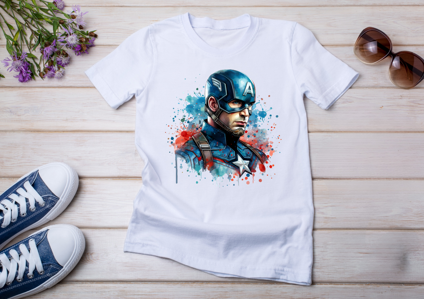 T-Shirt Captain America