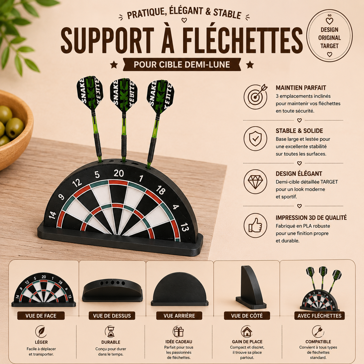 Dartboard Surround