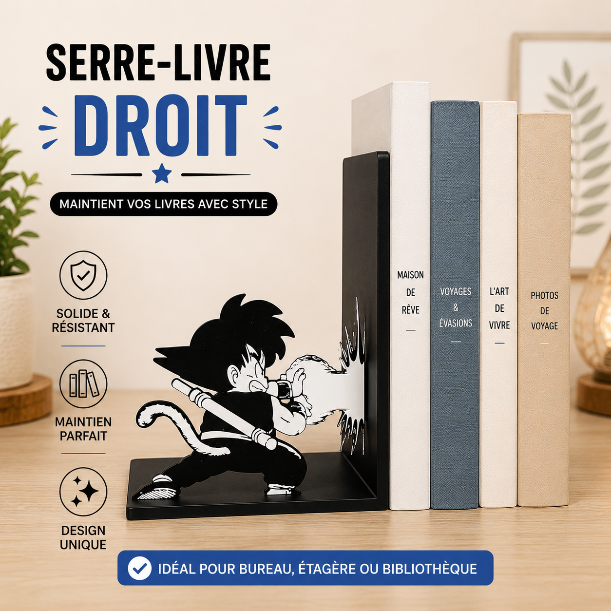 🖤 Manga Bookends – GOKU