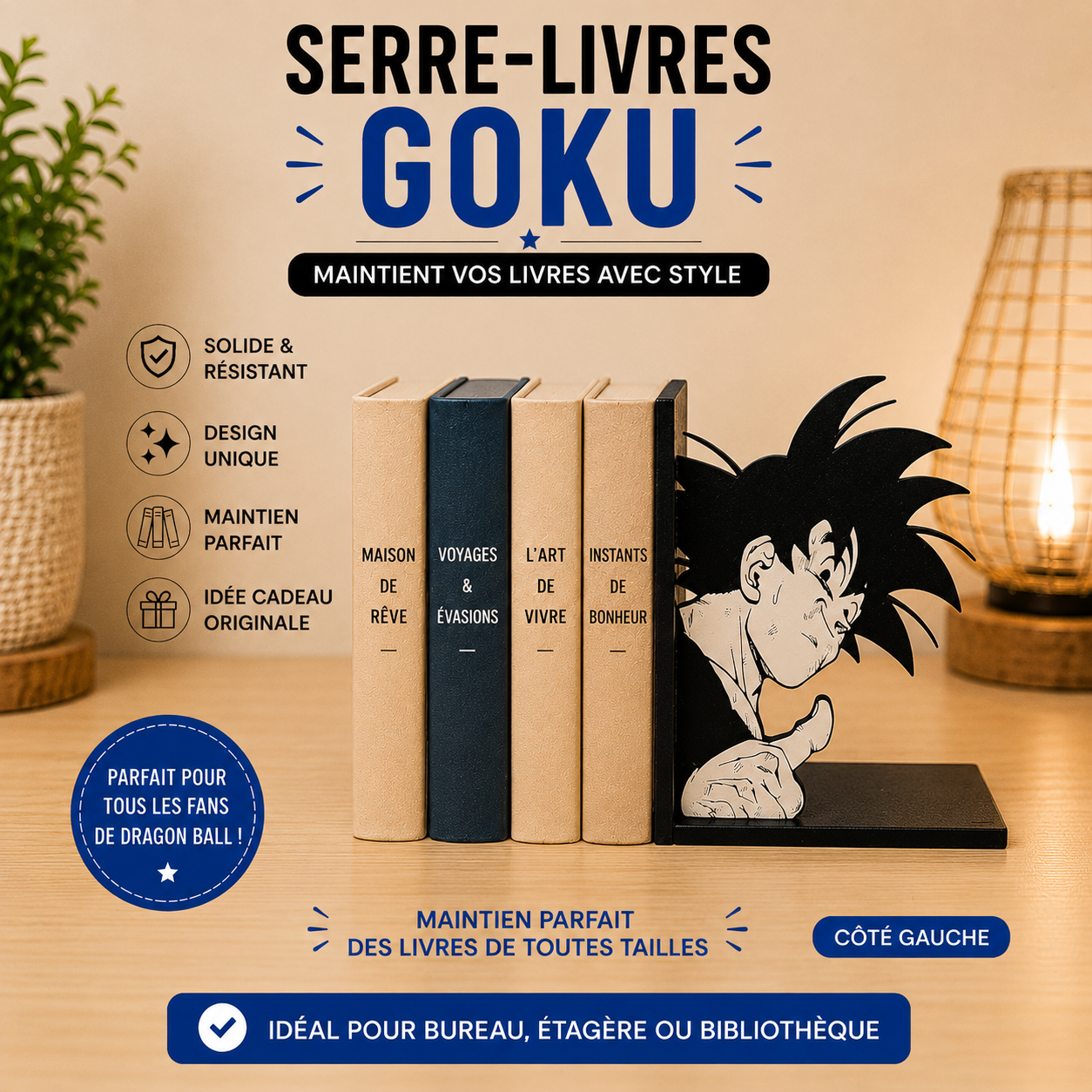 Serre-livres GOKU