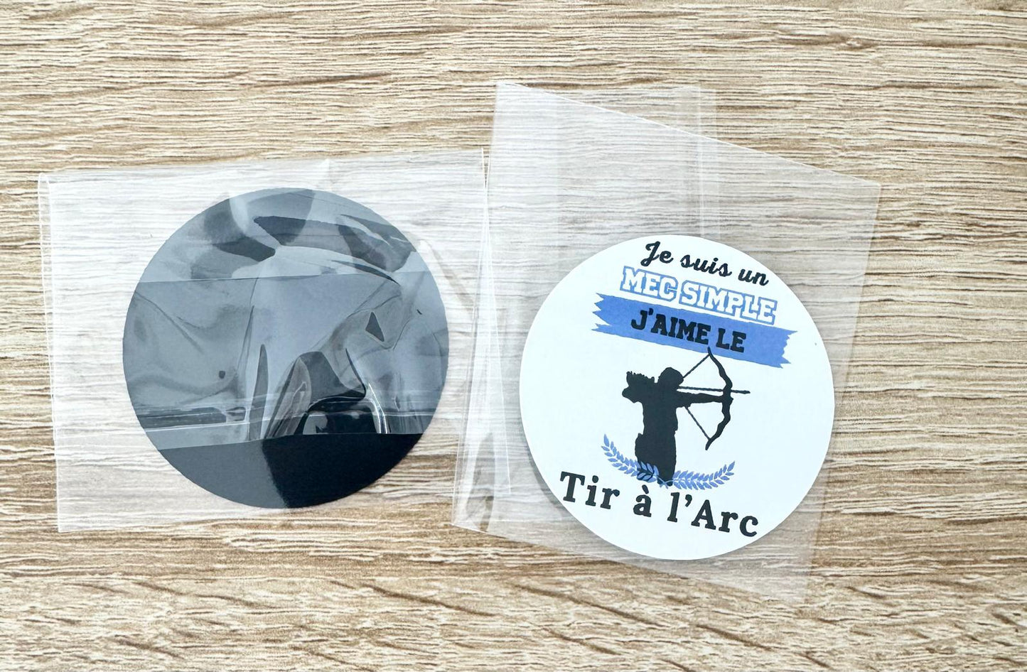Magnet Flexible 52mm - Thème Tir à l'Arc