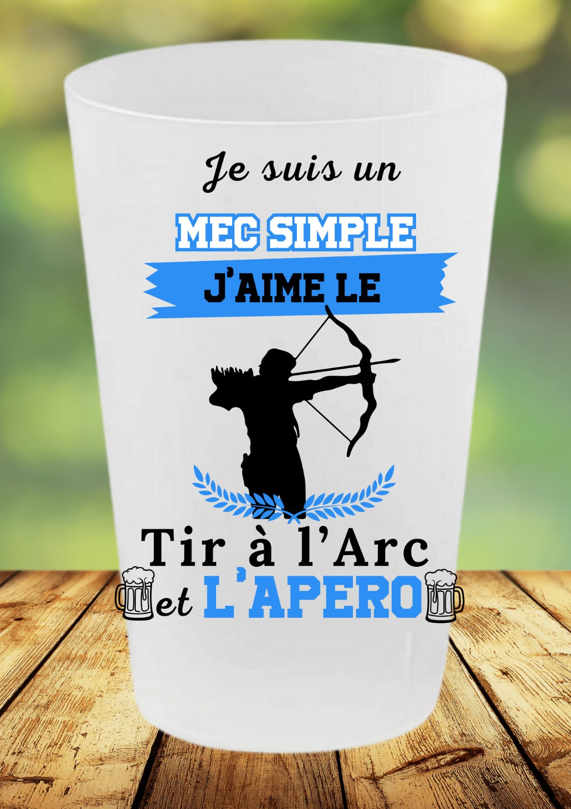 đŻ Gobelets "Tir Ă lâArc" - Collection Humour et Passion