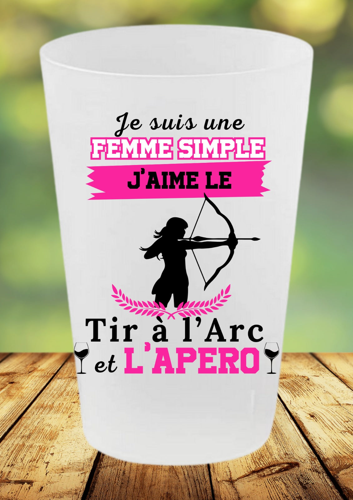 đŻ Gobelets "Tir Ă lâArc" - Collection Humour et Passion
