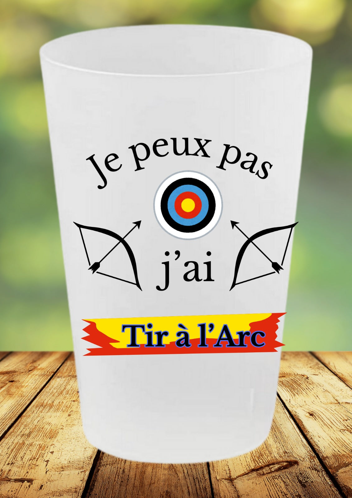 đŻ Gobelets "Tir Ă lâArc" - Collection Humour et Passion